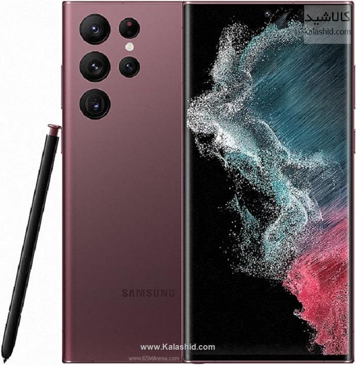 گوشی موبایل سامسونگ Samsung Galaxy S22 Ultra 5G با 128  گیگ حافظه داخلی و رم 8 گیگ