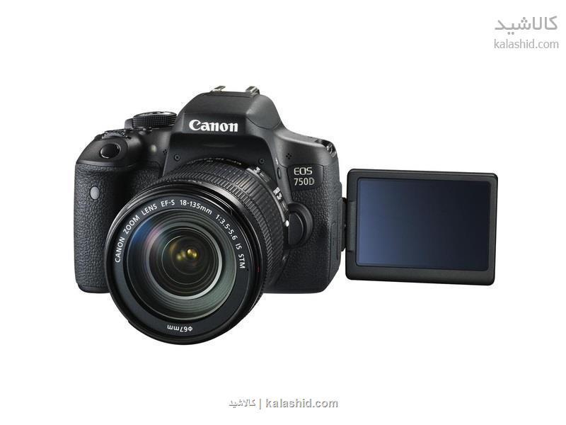 فروش دوربین دیجیتال کانن مدل ۷۵۰ کیت ۱۳۵-۱۸