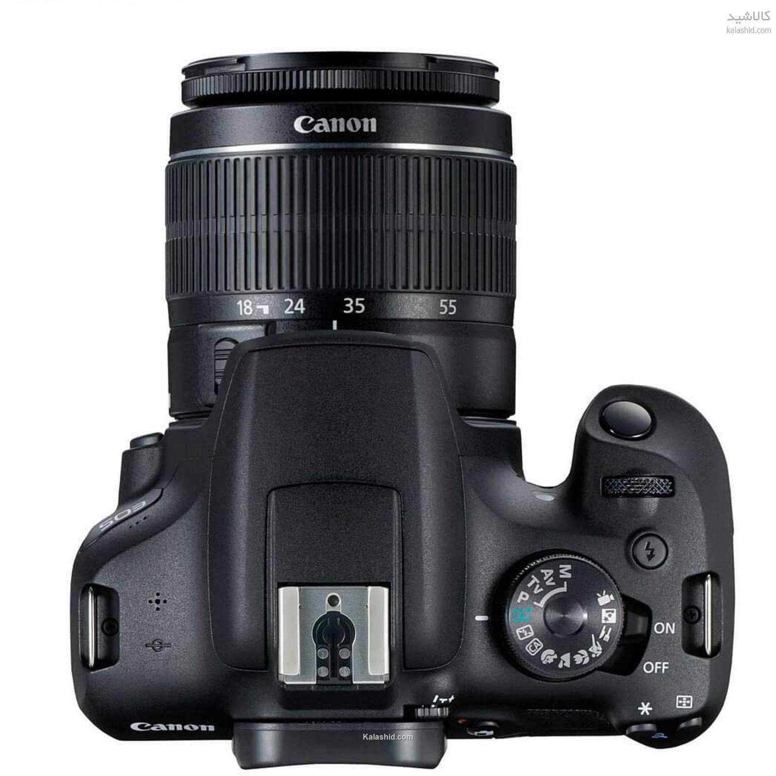 خرید دوربین عکاسی کانن مدل EOS 2000D به همراه لنز 18-55 DC III