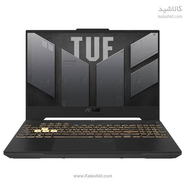 لپ تاپ 15.6 اینچی ایسوس مدل TUF Gaming F15 FX507ZC4-HN153-i7 12700H-16GB DDR4-512GB SSD-RTX3050-FHD