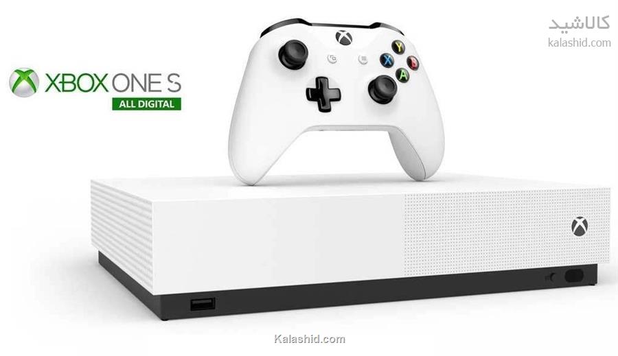 خرید کنسول بازی مایکروسافت مدل Xbox One S ALL DIGITAL ظرفیت 1 ترابایت