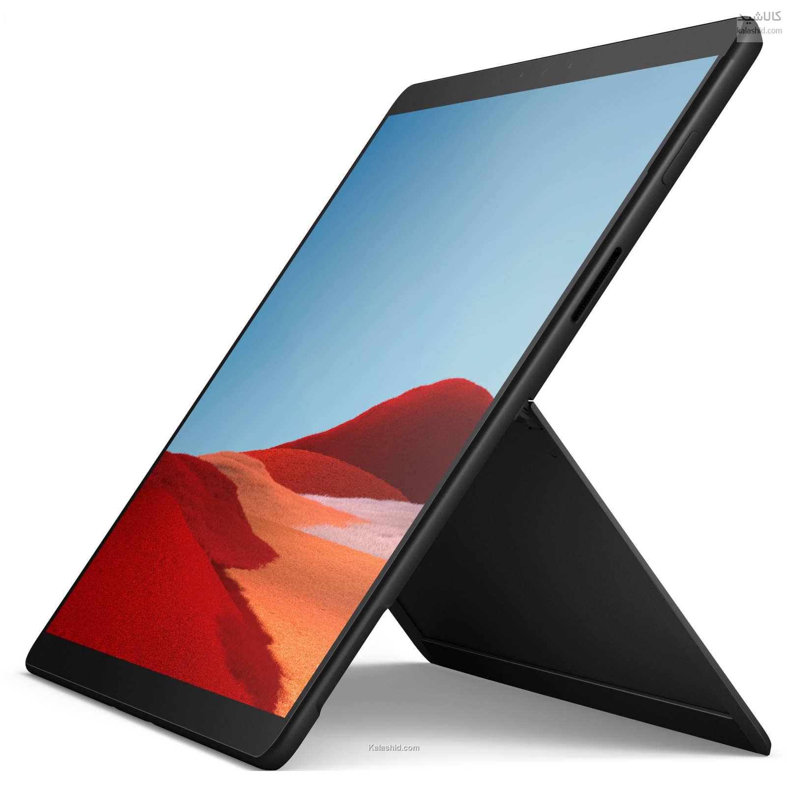 قیمت تبلت مایکروسافت مدل Surface Pro X LTE - C ظرفیت 256 گیگ به همراه کیبورد Black Type Cover