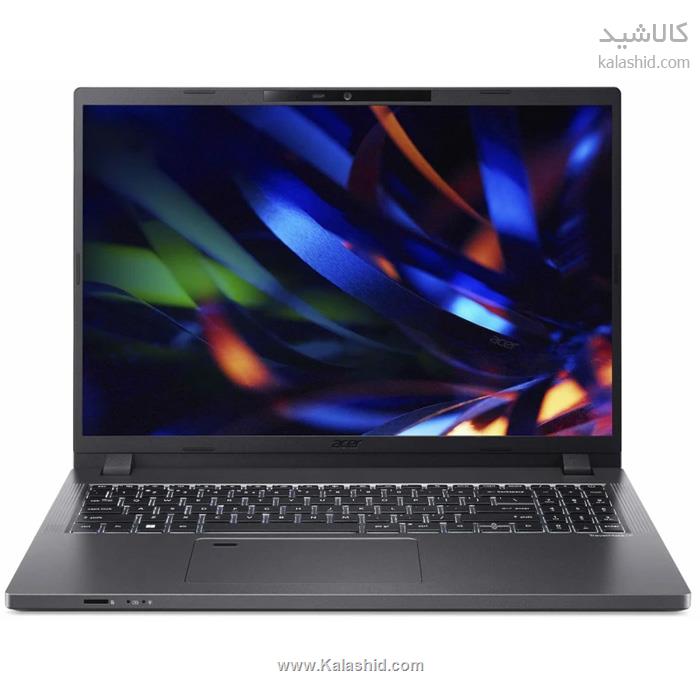 لپ تاپ 16 اینچی ایسر مدل TravelMate P2 16 TMP216-i7 1355U-8GB DDR4-512GB SSD-RTX2050-IPS-Backlit-Fingerprint